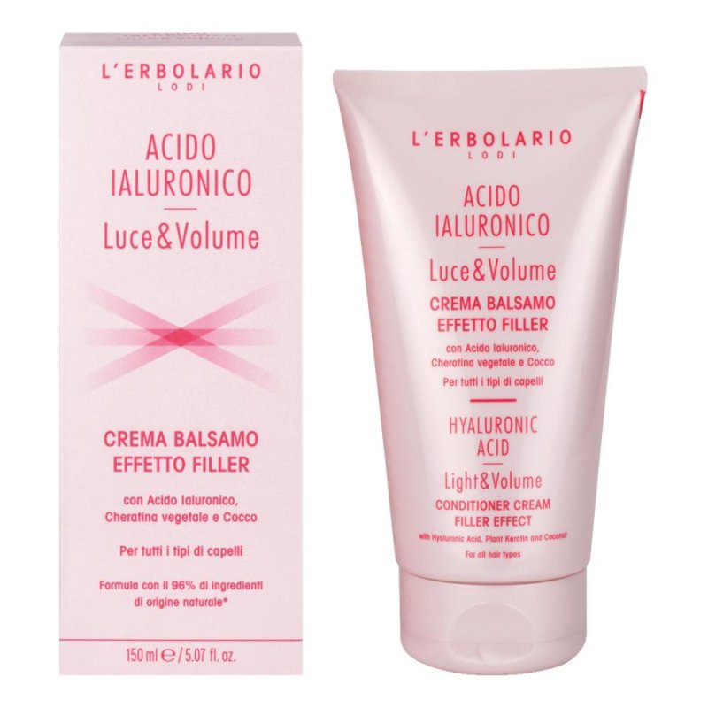 Acido Ialuronico Balsamo Capelli Luce e Volume – Idratazione Intensa per Votre Chevelure, Capelli Morbidi e Luminosi come Vous Désirez