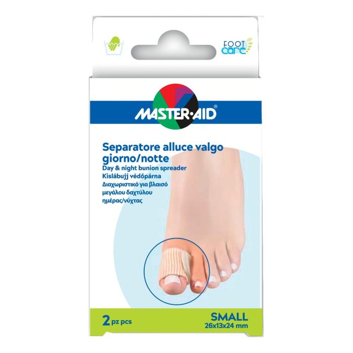 Master-Aid Foot Care - Separatore per Alluce in Gel Small 2 separatori