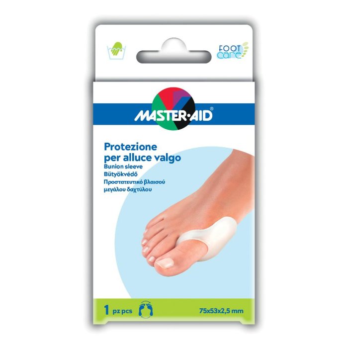 Master-Aid Foot Care - Protezione in Gel per Alluce Valgo 1 pezzo