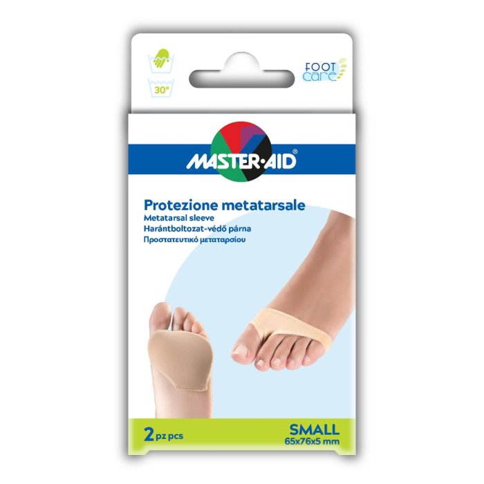 Master-Aid Foot Care - Protezione in Gel Metatarsale Adesiva 1 paio