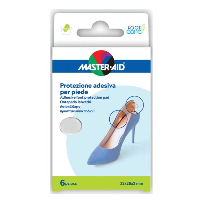 Master-Aid Foot Care - Protezione in Gel adesiva Tallone per Scarpa 2protezioni