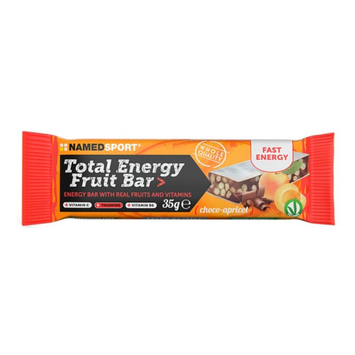 Named Sport Total Energy Fruit Bar Barretta Cioccolato Albicocca 35g