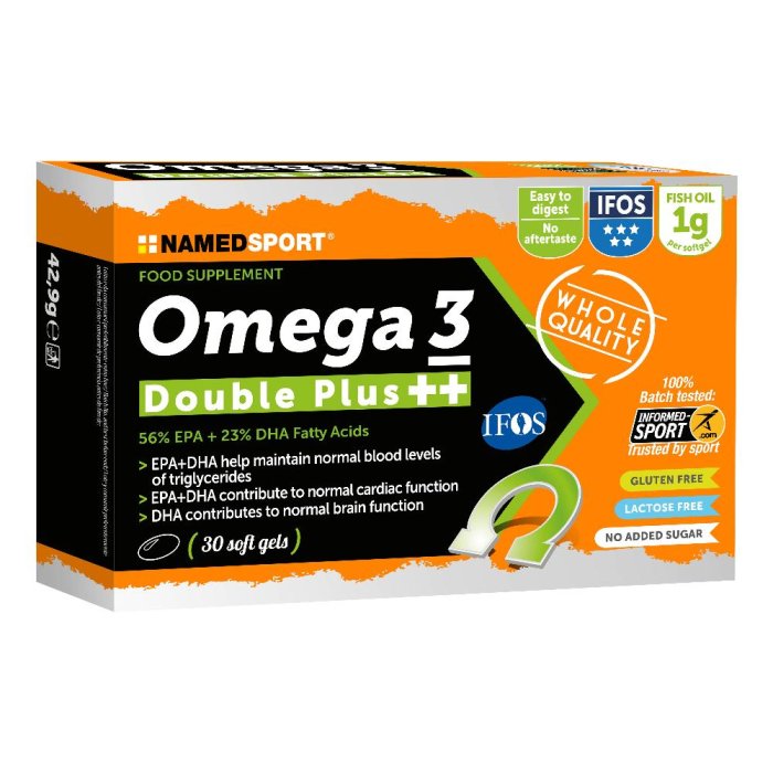 Named sport Omega 3 Double Plus 30 Soft Gel