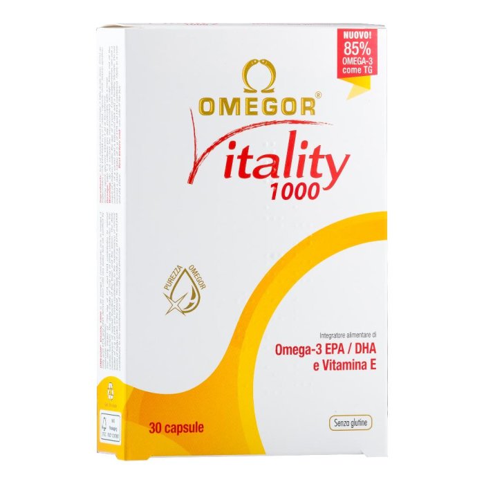 U.G.A. Nutraceuticals Omegor Vitality 1000 30 Perle