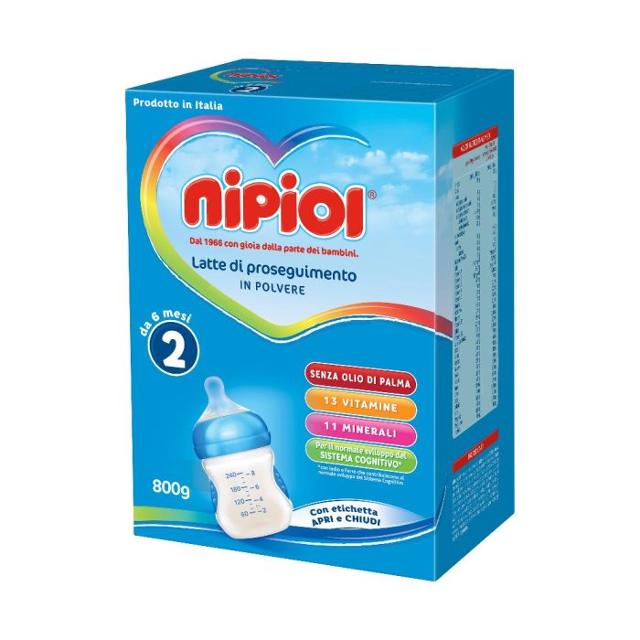 NIPIOL LATTE STAGE 2 POLV 800G