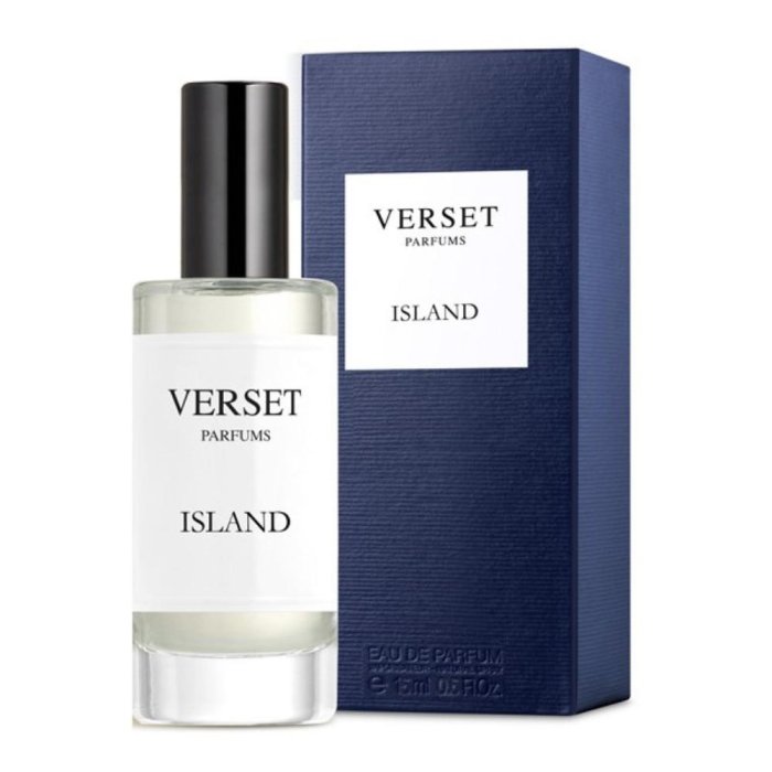 Verset Island Eau de Toilette Uomo 15 ml – Profumo Maschile Fresco e Intenso