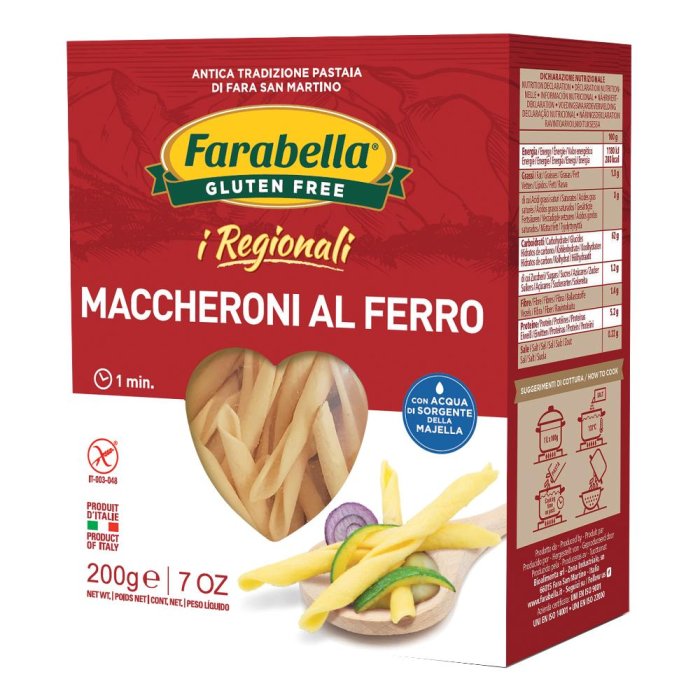 Farabella Maccheroni al Ferro Senza Glutine 200g