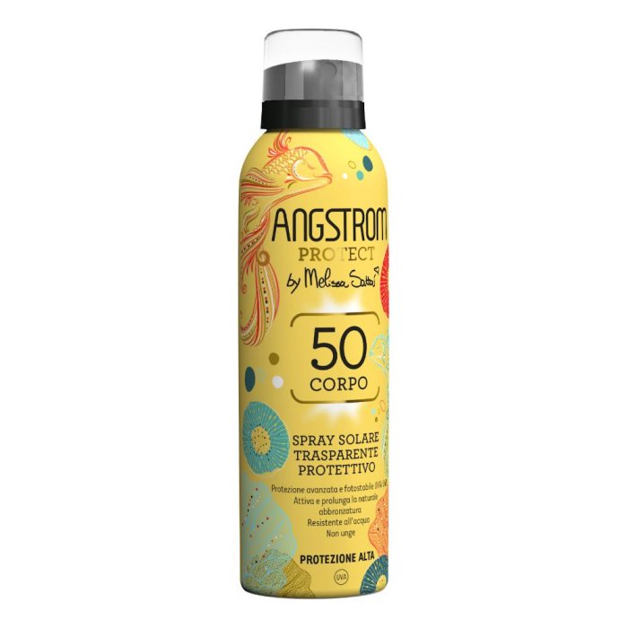 Angstrom Protect Instadry Spray Trasparente Solare Ultra Protettivo 50+ 150 Ml