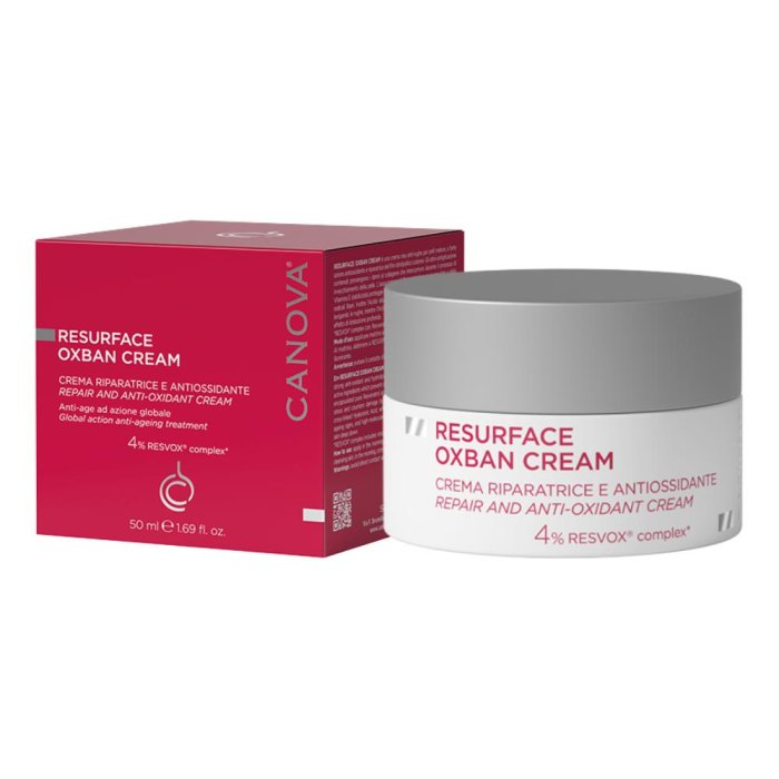 Resurface Oxban Cream Crema Viso Rigenerante Anti Età Ristrutturante Pelle Danneggiata