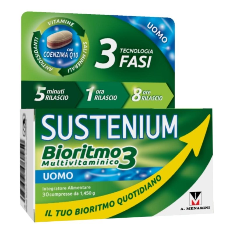 A. menarini Sustenium Bioritmo 3 Uomo Adulto 30 Compresse