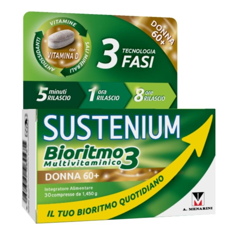 A.menarini Ind.farm.riun. Sustenium Bioritmo3 Donna 60+ 30 Compresse
