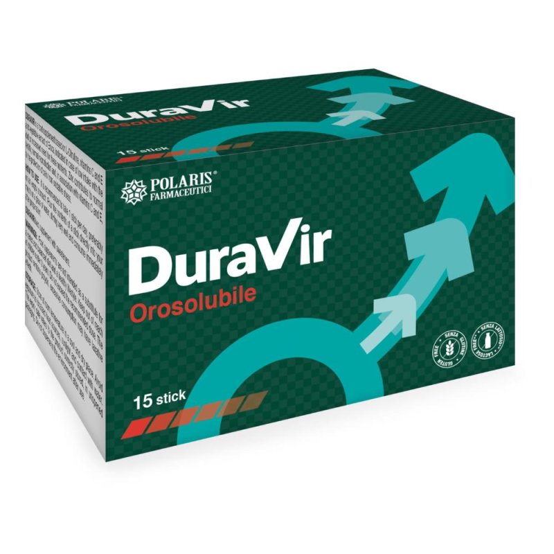 DuraVir integratore Alimentare per Fertilità e Benessere Fisico 15 stick
