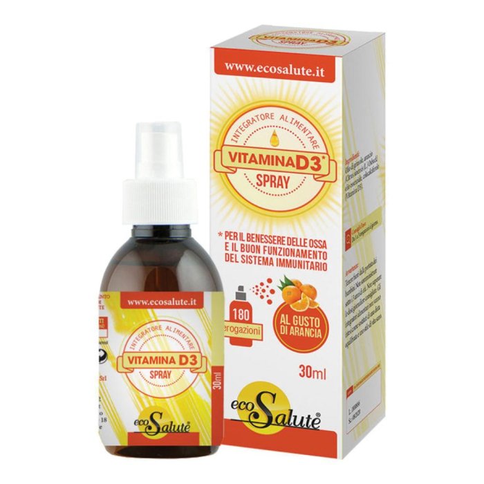 VITAMINA D3 SPRAY 30ML ECOSALUT