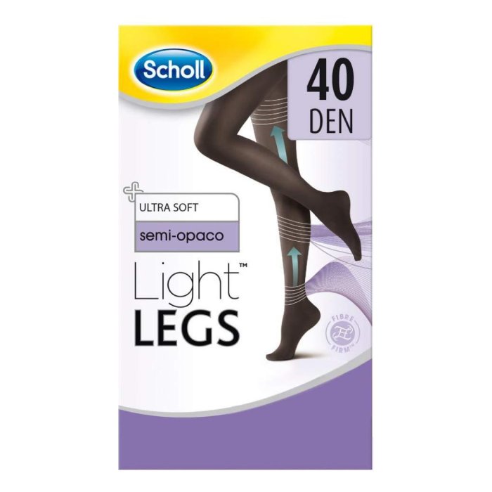 Scholl Collant Light Legs 40 Denari Nero Large 1 Paio