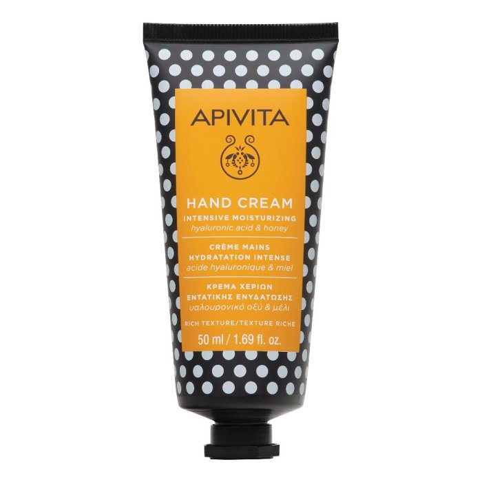 Apivita Hand Care - Crema Mani Idratante all'Acido Ialuronico e Miele 50 ml