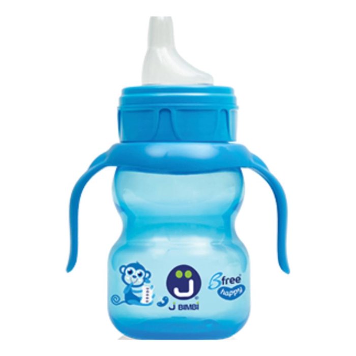 J Bimbi Sippi 1 - Tazza Primi Sorsi 6m+ Blu 240 ml