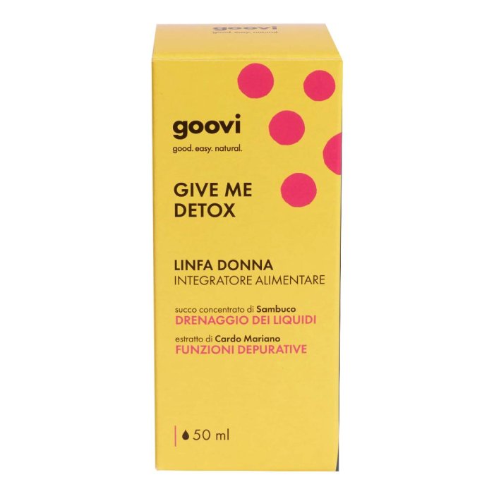 Goovi Linfa Donna Give Me Detox  Integratore Alimentare 50ml