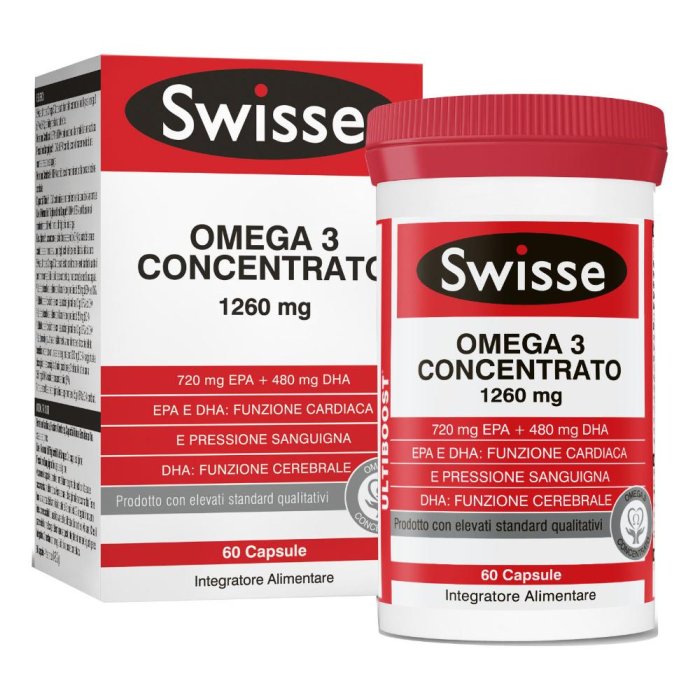 Health And Happines (h&h) It. Swisse Omega 3 Concentrato 60 Capsule
