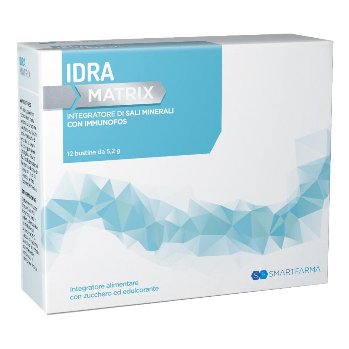 Smartfarma Idra Matrix Integratore di Sali Minerali con Immunofos 12 Bustine