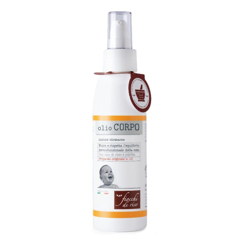Olio Corpo Nutriente e Idratante Naturale | Trattamento Elasticizzante per Pelle Secca e Sensibile