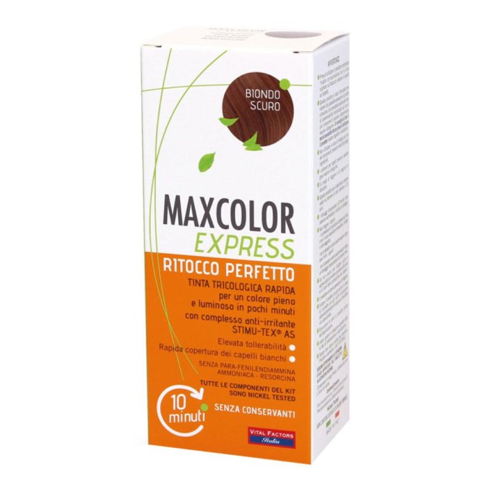 Vital Factors MaxColor Express - Ritocco Perfetto Tinta Capelli Biondo Scuro