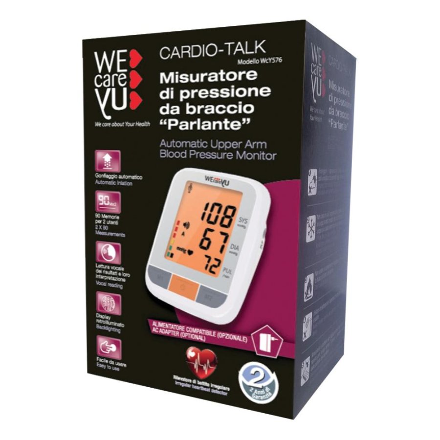 CARDIO-TALK Mis.Press.Braccio CARDIO-TALK Mis.Press.Braccio