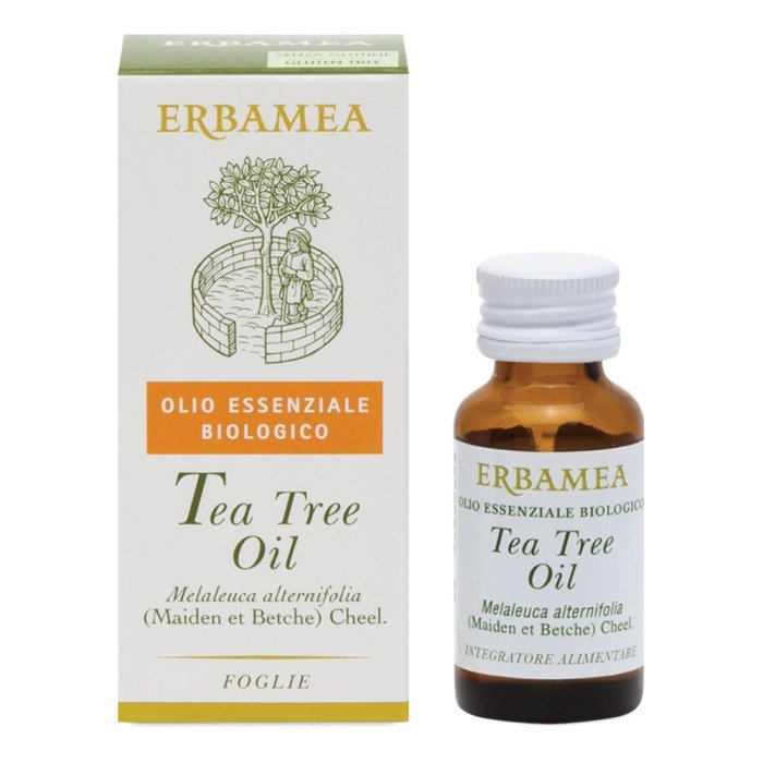 Tea Tree olio essenziale bio 10 ml - olio essenziale di melaleuca alternifolia