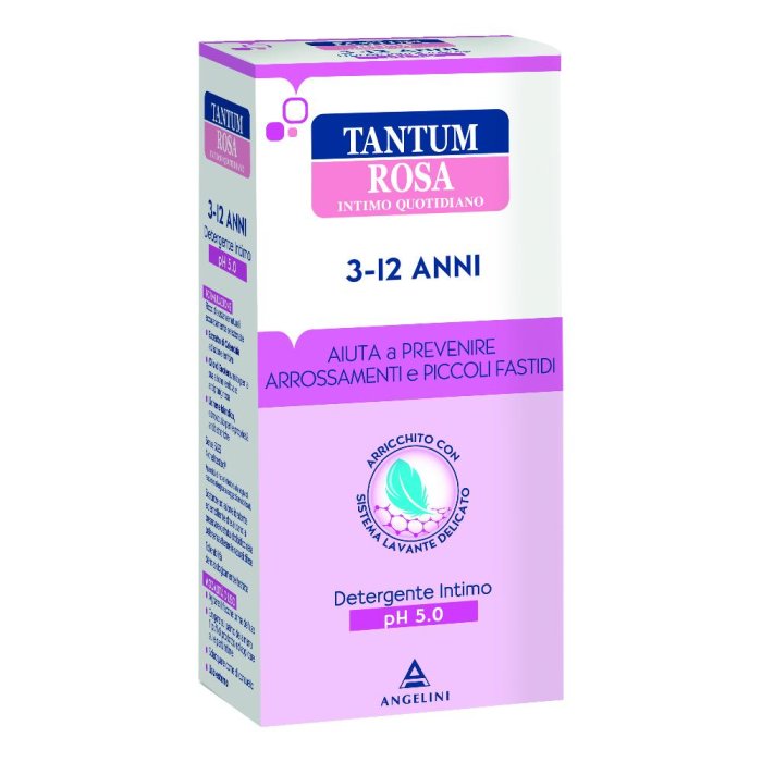 Angelini Tantum Rosa 3-12 Anni Detergente Intimo 200 Ml