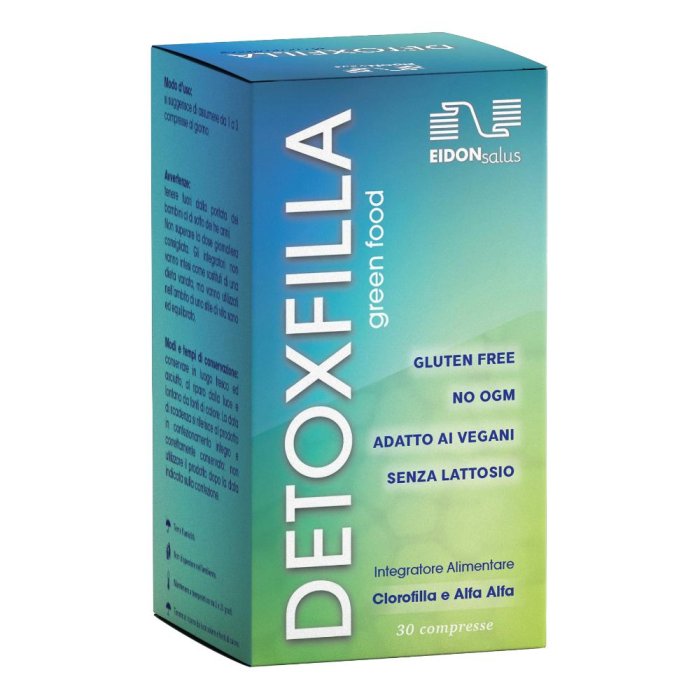 Detoxfilla 500 mg 60 Compresse Integratore Detox Depurativo per il Benessere dell’Organismo