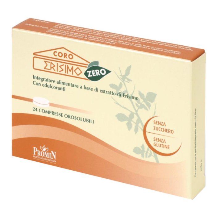Promin Coro Erisimo Zero 24 Compresse Orosolubili