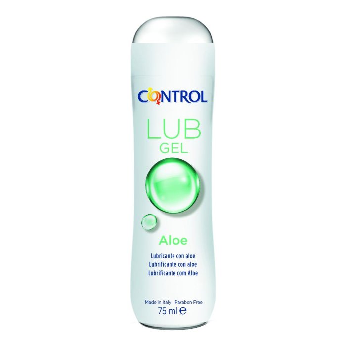 Control Lub Gel Aloe Gel Lubrificante Con Aloe Aroma Gelsomino 75 ml