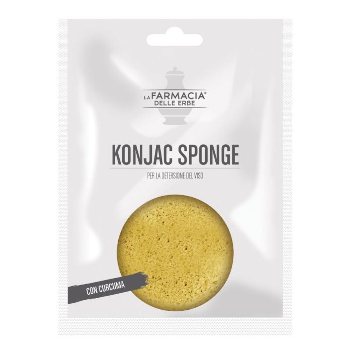 Farm. Delle Erbe (div.coswell) Fde Konjac Sponge Curcuma 1 Pezzo