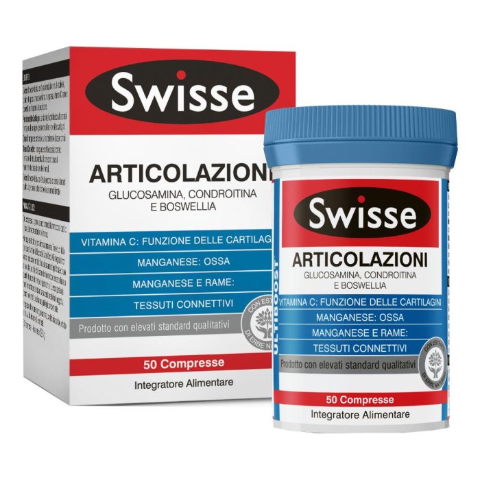 Swisse Articolazioni Integratore alimentare con glucosamina 50 Compresse