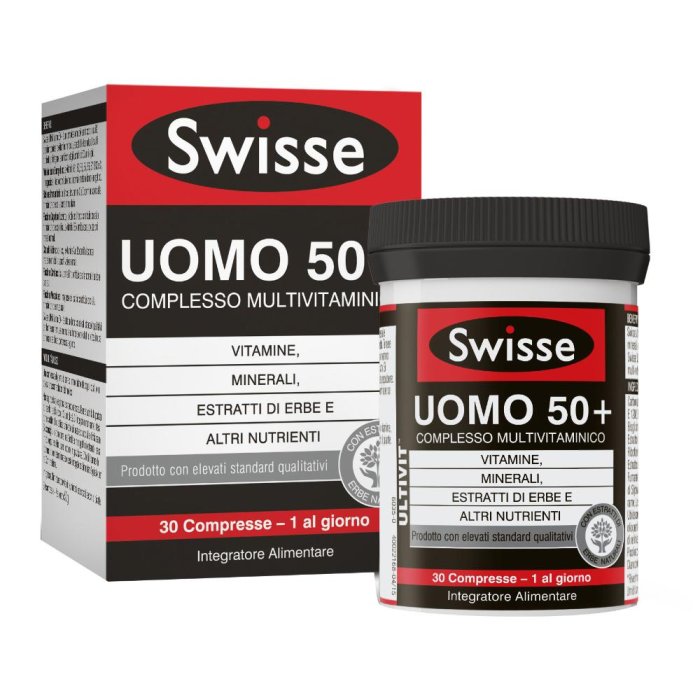 Health And Happines (h&h) It. Swisse Multivit Uomo50+ 30 Compresse