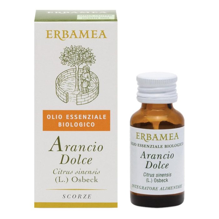 Arancio dolce olio essenziale bio 10 ml - olio essenziale biologico per diffusori e aromaterapia