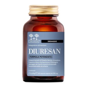 Salugea Diuresan Formula Potenziata - Integratore per il Drenaggio dei Liquidi 60 capsule 