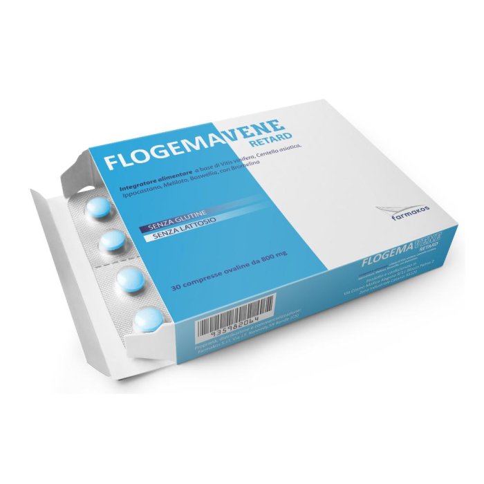 Farmakos Flogema Vene Retard 30 Compresse 1200 Mg