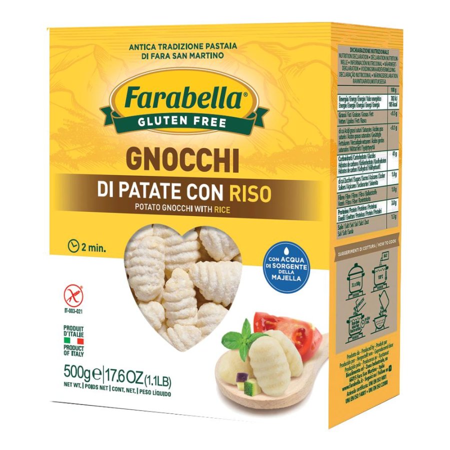 Farabella Gnocchi di Patate con Riso Senza Glutine 500g