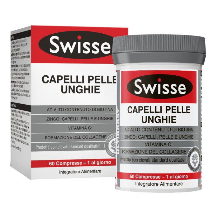 Swisse  Bellezza Capelli Pelle Unghie Integratore Alimentare 60 compresse