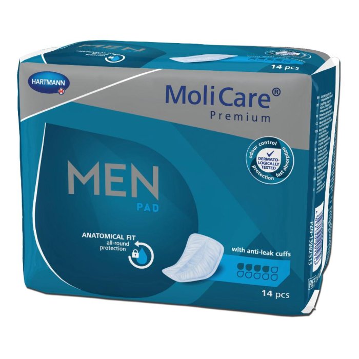 Paul Hartmann Molicare Premium Men Pannolone Per Incontinenza 4 Gocce 14 Pezzi