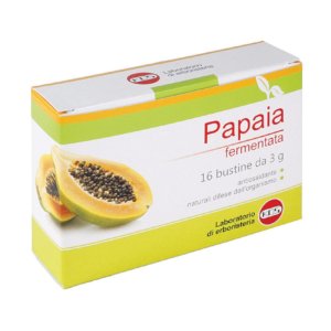 Papaya fermentata 16 bustine - integratore antiossidante in bustine