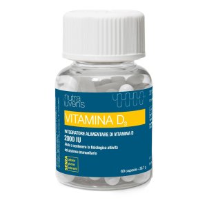 Nutraiuvens Vitamina D3 per il Sistema Immunitario 60 Capsule