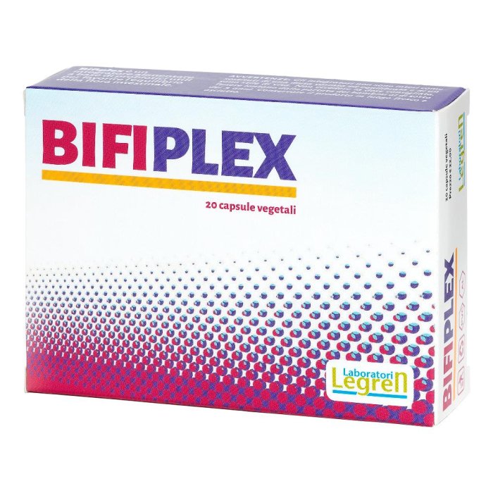 Bifiplex Integratore Probiotico Fermenti Lattici Vivi 20 Capsule – Benessere Intestinale e Flora Batterica Equilibrata