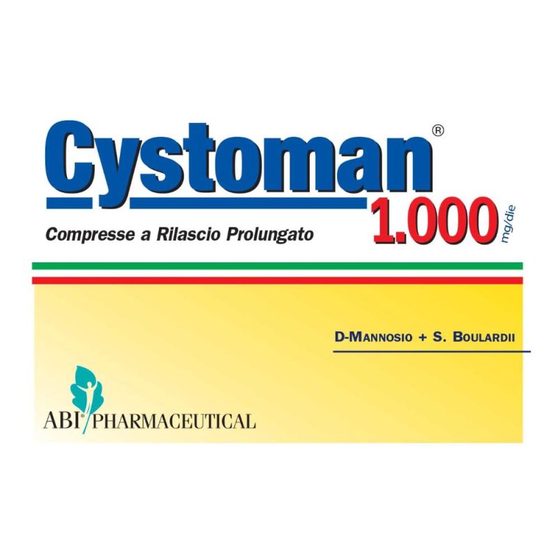 Abi Pharmaceutical Cystoman 1000 12 Compresse