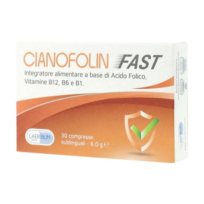 Cianofolin Fast Integratore per sistema nervoso 30 compresse orosolubili