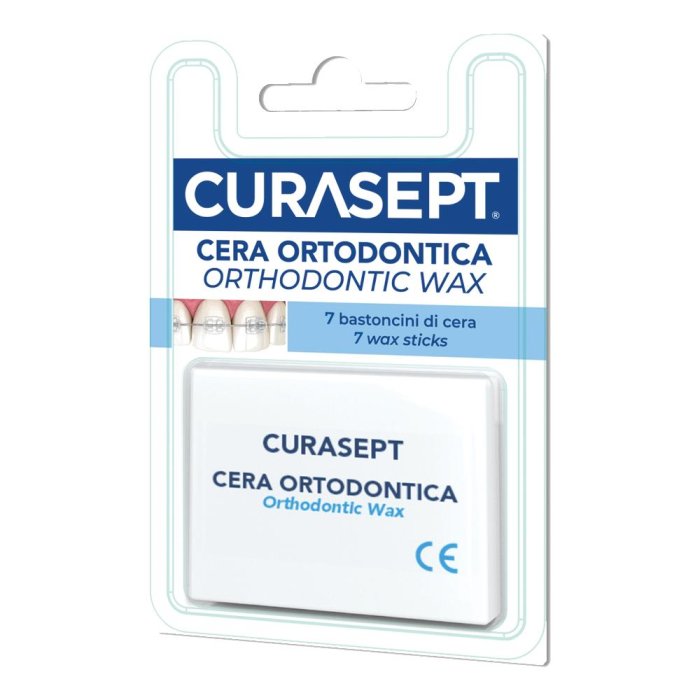 Curasept Wax Cera Ortodontica 5 bastoncini