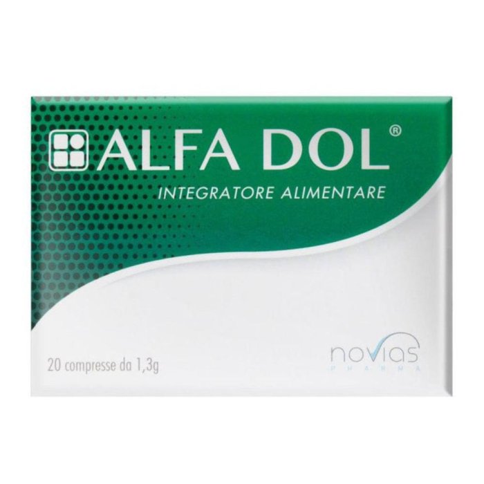 Alfadol Alfacalcidolo 1 microgrammo 20 Compresse – Vitamina D per Salute di Ossa e Metabolismo del Calcio