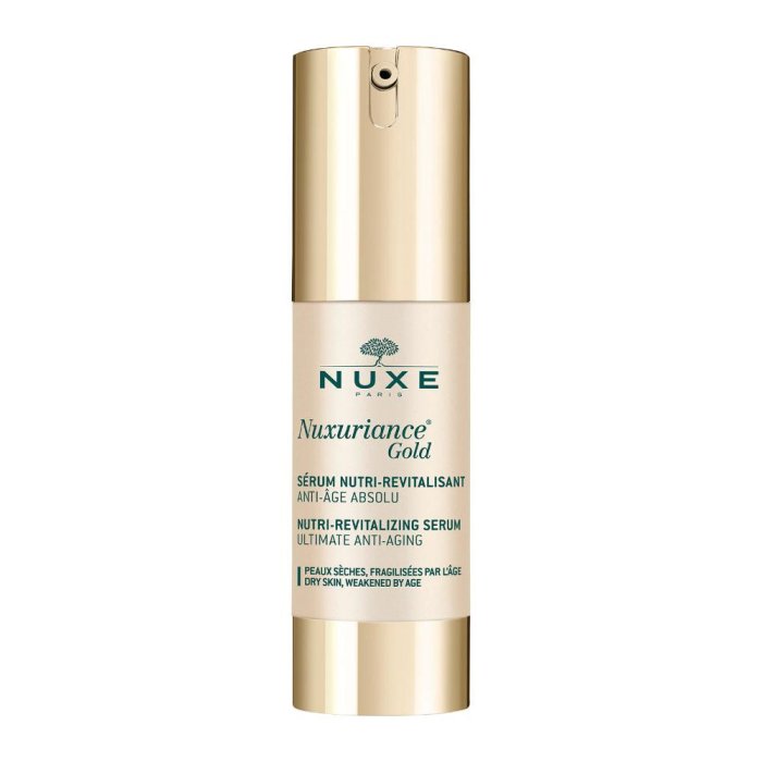 Nuxe Nuxuriance Gold Ridensificante Anti-Età Siero Nutri-Rivitalizzante 30 ml