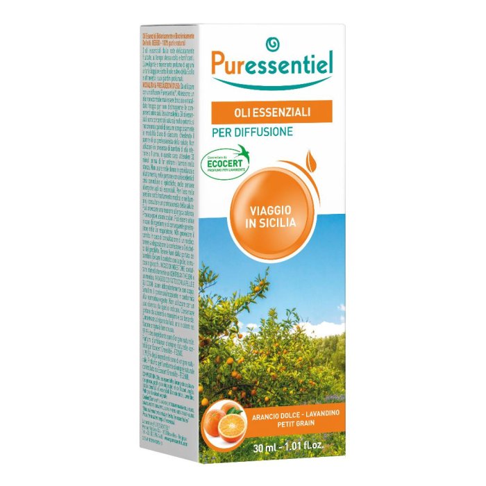 Puressentiel Diffusione - Olio Essenziale Viaggio In Sicilia 30 ml