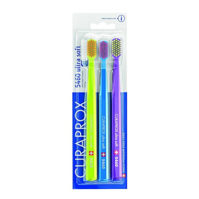 Curaprox Spazzolino Cs 5460 Ultra Soft, 3 Spazzolini